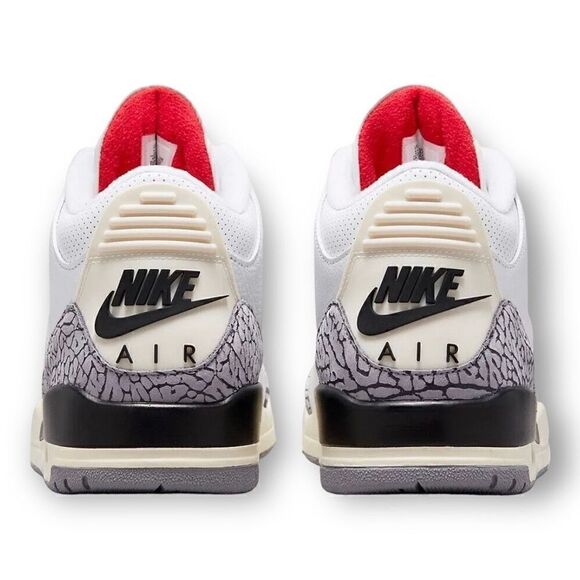 Nike Air Jordan 3 Retro White Cement Reimagined DN3707-100 Mens size 4 New - Picture 5 of 11